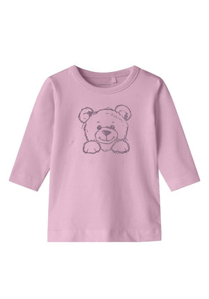 Name It Baby Girl Olane Long Sleeve Top, Corsage