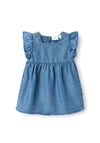 Name It Baby Girl Dagmar Denim Dress, Blue