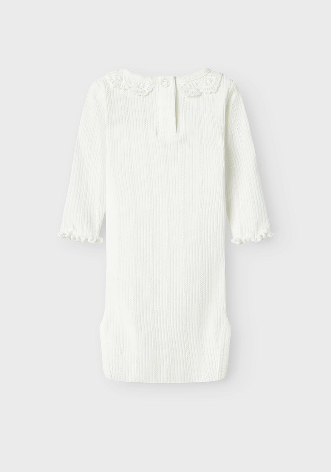 Name It Baby Girl Dia Long Sleeve Body, Cloud Dancer