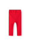 Name It Baby Girl Dagnes Heart Legging, Chinese Red