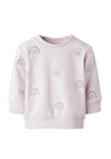 Name It Baby Girl Fantasy Long Sleeve Sweater, Light Lilac
