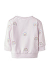 Name It Baby Girl Fantasy Long Sleeve Sweater, Light Lilac