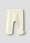 Name It Baby Girl Funny Capri Legging, Pastel Yellow