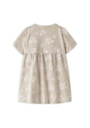 Name It Baby Girl Vandora Floral Print Dress, Beige