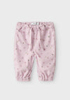 Name It Baby Girl Bisille Butterfly Pant, Winsome Orchid
