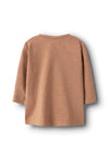 Name It Baby Boy Fakir Long Sleeve Top, Brown