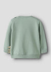 Name It Baby Boy Nixen Long Sleeve Sweater, Green
