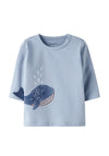 Name It Baby Boy Flop Long Sleeve Top, Blue