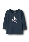 Name It Baby Boy Flop Long Sleeve Top, Navy