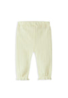 Name It Baby Girl Frill Cuff Trouser, Yellow