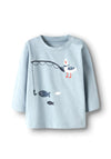 Name It Baby Boy Fakir Long Sleeve Top, Blue