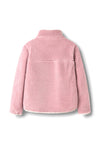 Name It Kid Girl Matta Long Sleeve Fleece Jacket, Pink