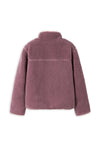Name It Kid Girl Mattia Sherpa Long Sleeve Fleece, Pink
