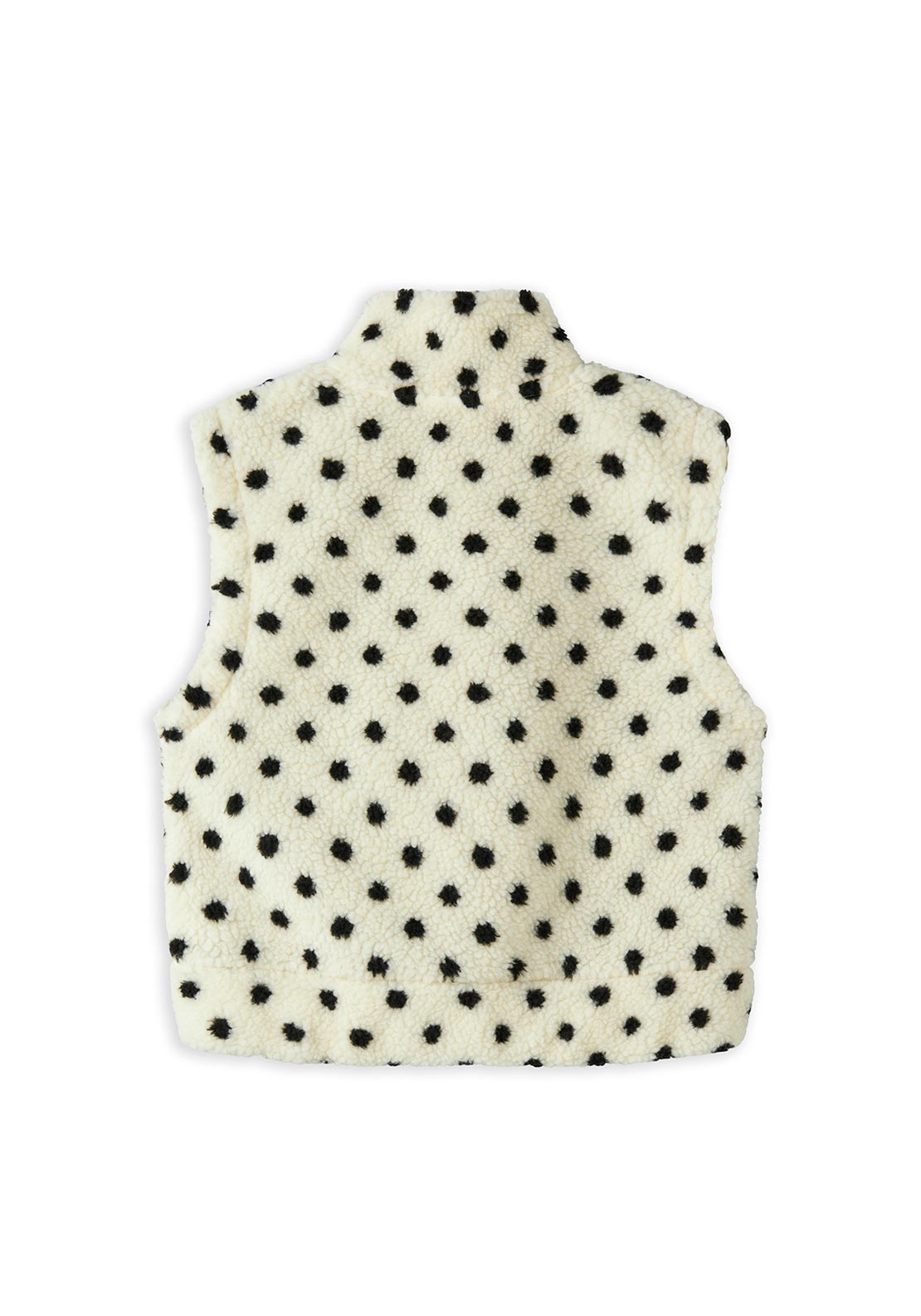 Name It Kid Girl Nolpo Teddy Gilet, Cream