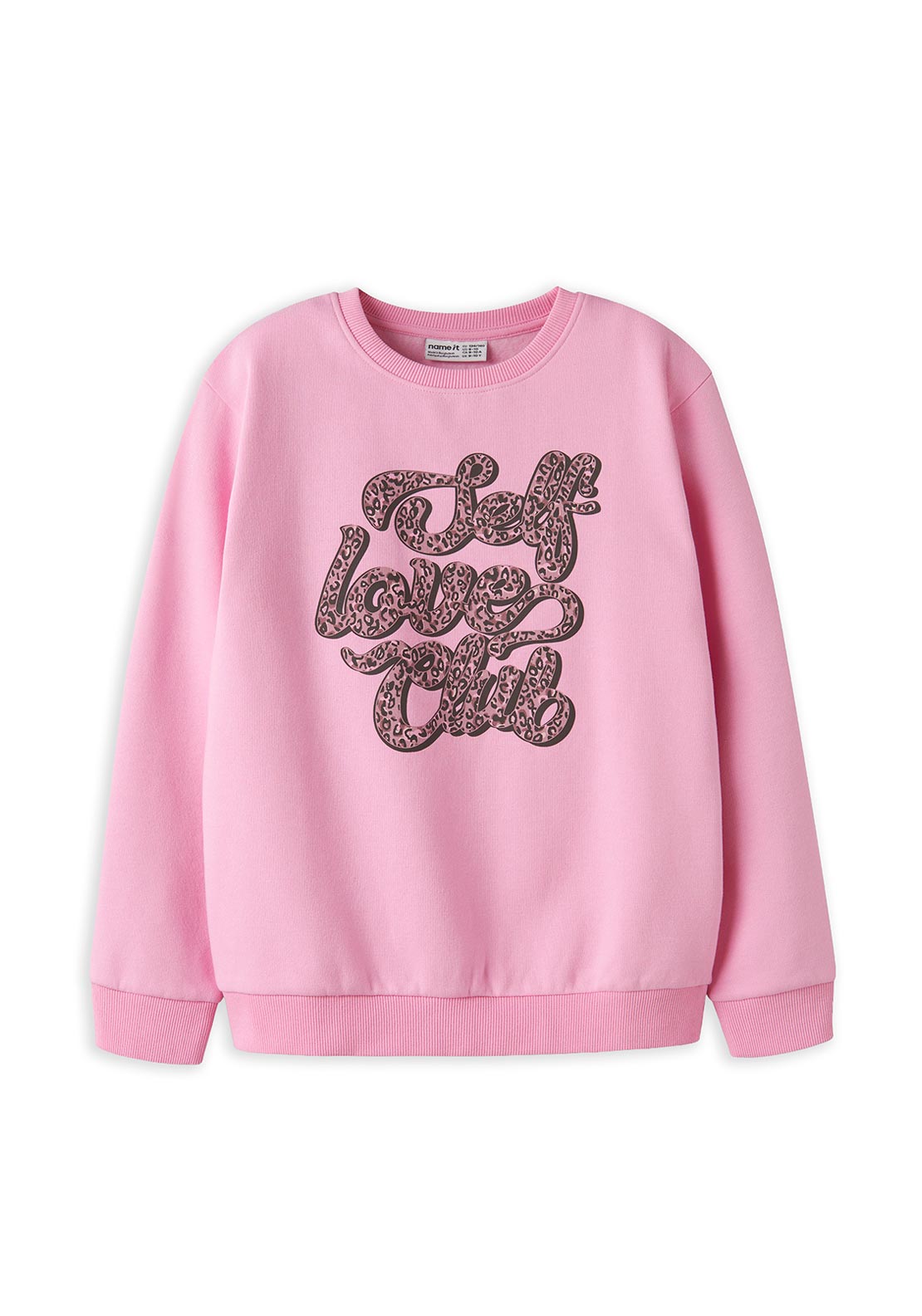 Name It Kid Girl Anlo Long Sleeve Sweater, Pink