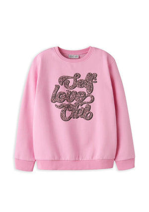 Name It Kid Girl Anlo Long Sleeve Sweater, Pink