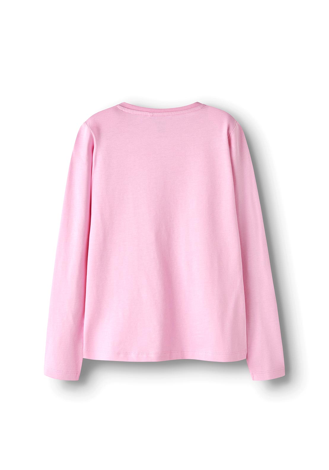 Name It Kid Girl Trine Love Long Sleeve Top, Pink