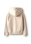Name It Kid Girl Rycca Long Sleeve Hoodie, Beige