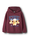 Name It Kid Girl Rycca Long Sleeve Hoodie, Wine