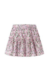 Name It Kid Girl Darta Floral Skirt, Pink