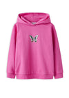 Name It Kid Girl Diviana Long Sleeve Hoody, Pink