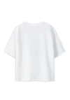 Name It Kid Girl Donela Short Sleeve Heart Tee, White