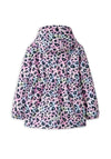 Name It Kid Girl Maxi Animal Print Hooded Coat, Multi