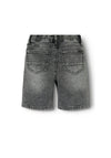 Name It Kid Boy Ryan Denim Short, Medium Grey