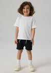 Name It Kid Boy Vermo Long Sweat Shorts, Black