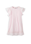Name It Kid Girl Faride Short Sleeve Dress, Pink