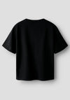 Name It Kid Girl Nira Wicked Short Sleeve Tee, Black