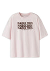 Name It Kid Girl Karina Fabulous Short Sleeve Tee, Pink