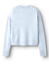 Name It Kid Girl Karin Bow Long Sleeve Cardigan, Blue