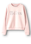 Name It Kid Girl Bliss Long Sleeve Sweater, Pink
