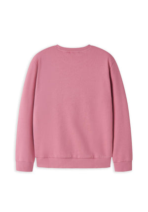 Name It Kid Girl Vertrud Holly Jolly Long Sleeve Sweater, Pink