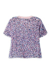 Name It Kid Girl Runica Sequin Short Sleeve Top, Pink