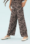 Name It Kid Girl Lotta Wide Leg Print Trouser, Lilac
