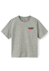 Name It Kid Girl Lonnie Short Sleeve Tee, Grey