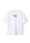 Name It Kid Girl Lonnie Short Sleeve Tee, White
