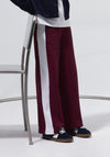 Name It Kid Girl Rivea Wide Leg Pant, Wine