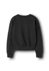 Name It Kid Girl Shandie Long Sleeve Sweater, Black