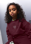 Name It Kid Girl Shandie Long Sleeve Sweater, Wine