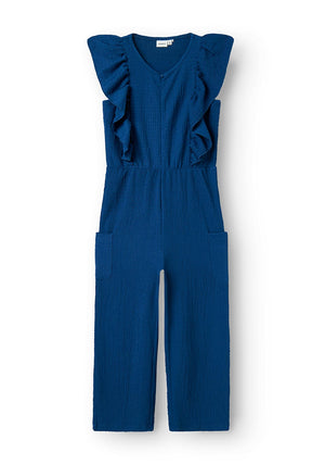 Name It Kid Girl Lokkal Sleeveless Jumpsuit, Limoges
