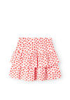 Name It Kid Girl Vigga Printed Rara Skirt, Parfait Pink
