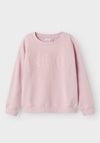 Name It Kid Girl Bulop Long Sleeve Sweater, Winsome Orchid
