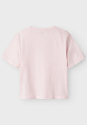 Name It Kid Girl Famor Short Sleeve Tee, Ballerina
