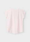 Name It Kid Girl Vigea Short Sleeve Tee, Ballerina