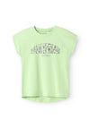 Name It Kid Girl Vigea Short Sleeve Tee, Arcadian Green