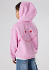 Name It Kid Girl Devina Long Sleeve Hoodie, Pink Frosting