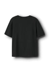 Name It Kid Girl Sara Def Leppard Short Sleeve Tee, Black